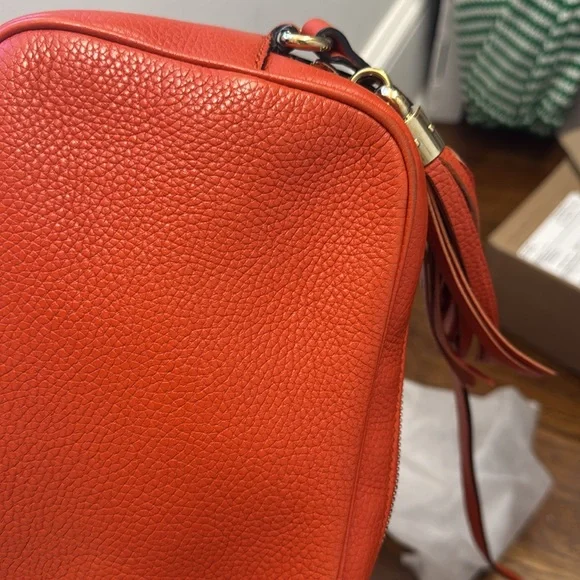 Gucci Orange Cross Body Disco Bag - Picture 5 of 6
